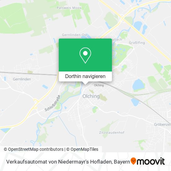 Verkaufsautomat von Niedermayr's Hofladen Karte