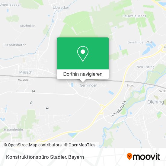 Konstruktionsbüro Stadler Karte