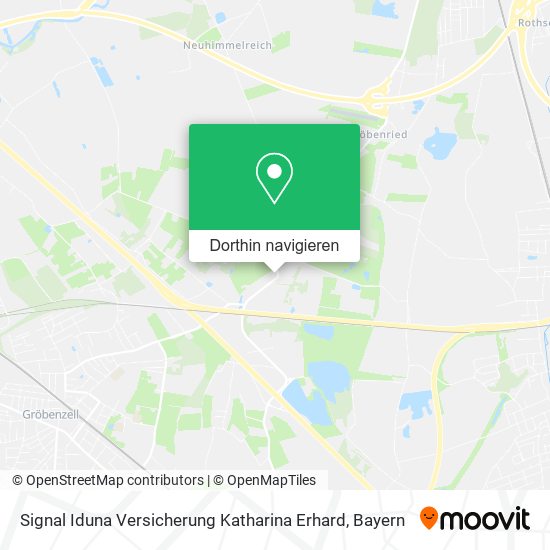 Signal Iduna Versicherung Katharina Erhard Karte
