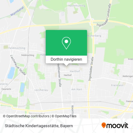 Städtische Kindertagesstätte Karte