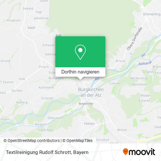 Textilreinigung Rudolf Schrott Karte
