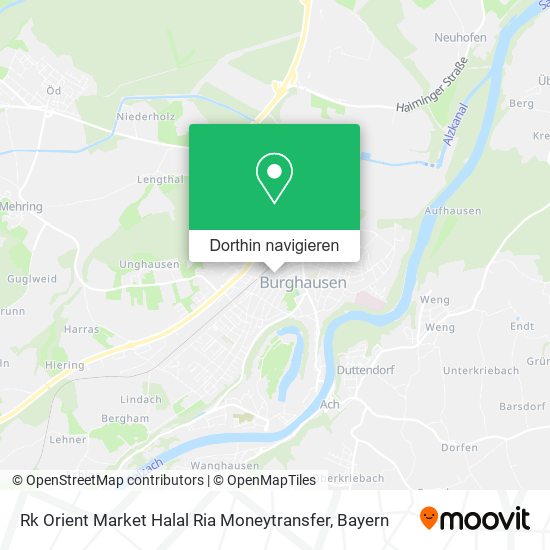 Rk Orient Market Halal Ria Moneytransfer Karte
