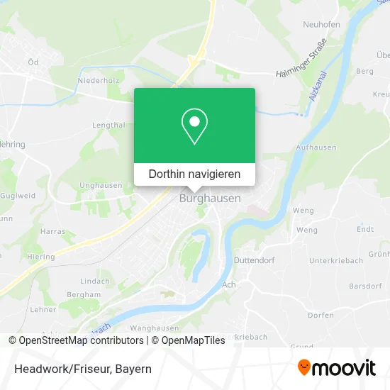 Headwork/Friseur Karte