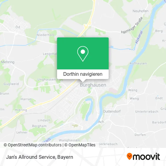 Jan's Allround Service Karte