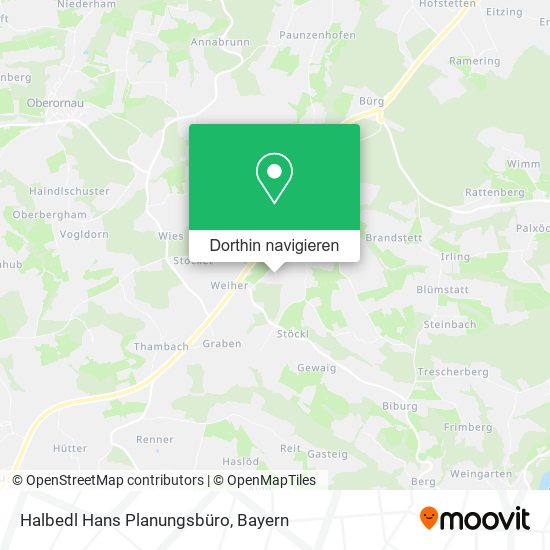 Halbedl Hans Planungsbüro Karte
