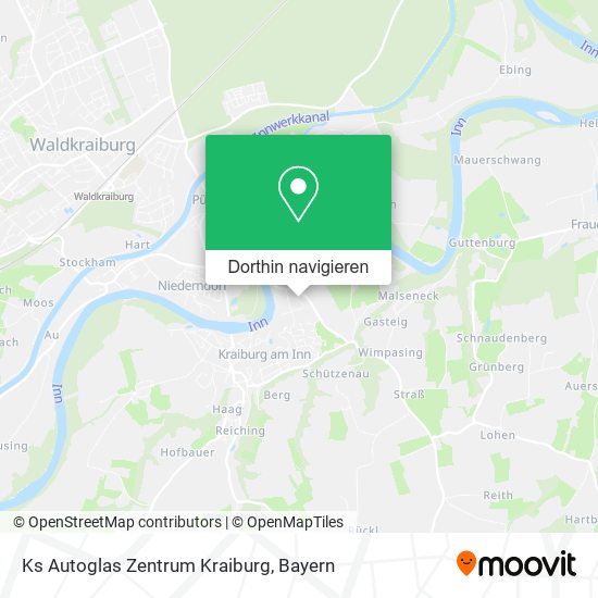 Ks Autoglas Zentrum Kraiburg Karte