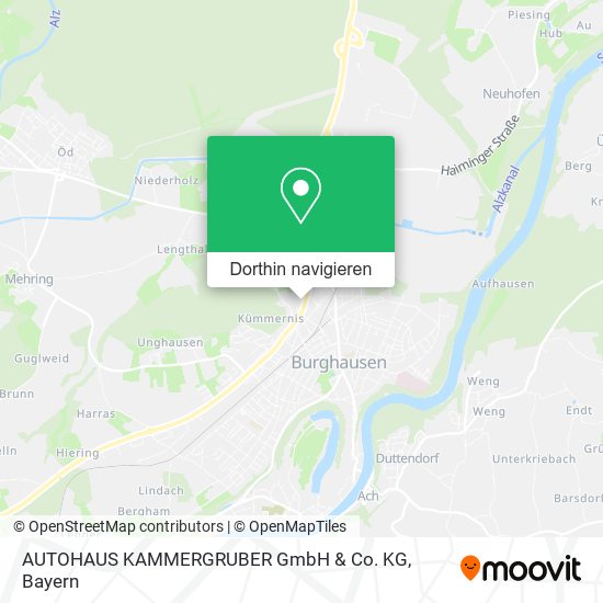 AUTOHAUS KAMMERGRUBER GmbH & Co. KG Karte