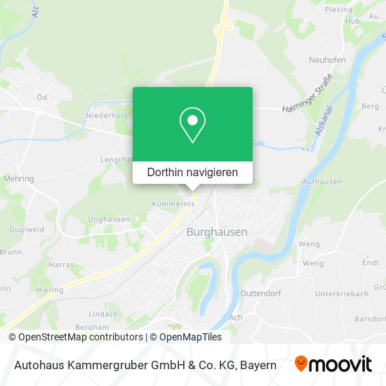 Autohaus Kammergruber GmbH & Co. KG Karte