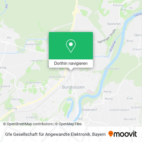 Gfe Gesellschaft für Angewandte Elektronik Karte