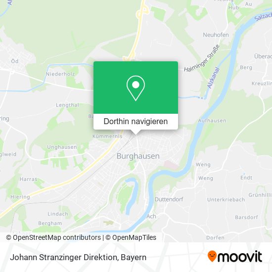 Johann Stranzinger Direktion Karte