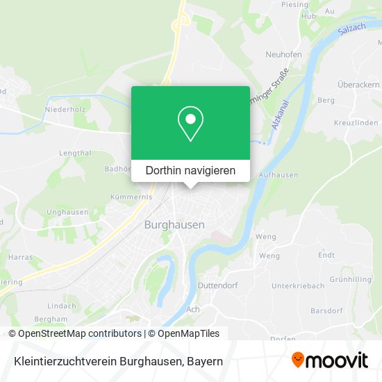 Kleintierzuchtverein Burghausen Karte