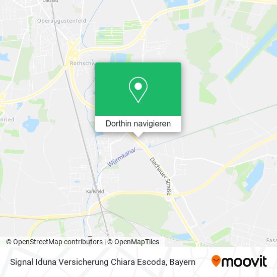 Signal Iduna Versicherung Chiara Escoda Karte