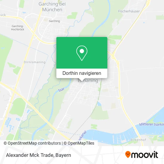 Alexander Mck Trade Karte