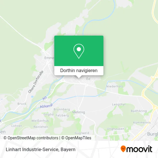 Linhart Industrie-Service Karte