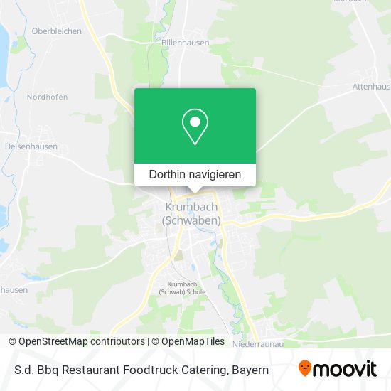 S.d. Bbq Restaurant Foodtruck Catering Karte