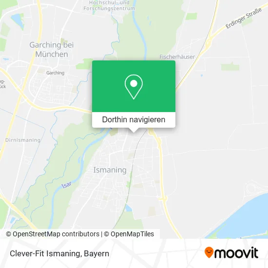 Clever-Fit Ismaning Karte