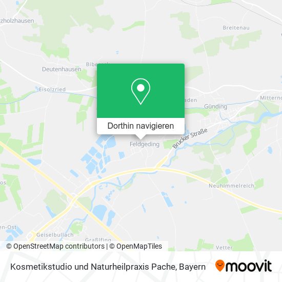 Kosmetikstudio und Naturheilpraxis Pache Karte