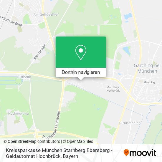 Kreissparkasse München Starnberg Ebersberg - Geldautomat Hochbrück Karte