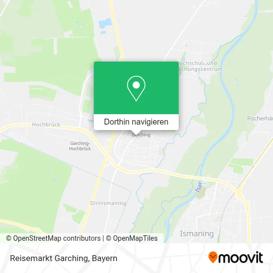 Reisemarkt Garching Karte