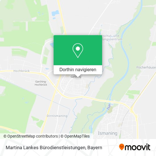 Martina Lankes Bürodienstleistungen Karte