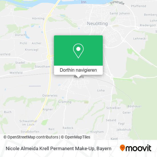 Nicole Almeida Krell Permanent Make-Up Karte