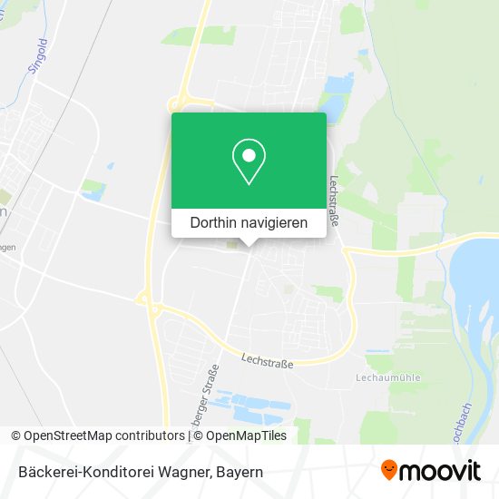 Bäckerei-Konditorei Wagner Karte