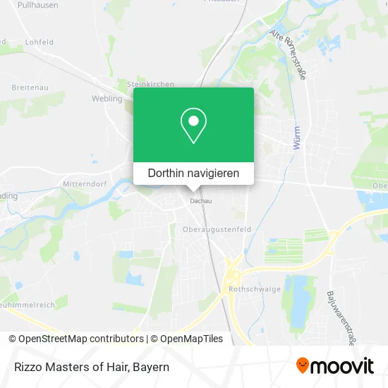 Rizzo Masters of Hair Karte