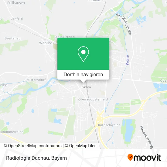 Radiologie Dachau Karte
