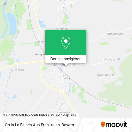 Oh la La Feines Aus Frankreich Karte