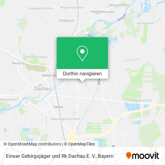 Einser Gebirgsjäger und Rk Dachau E. V. Karte