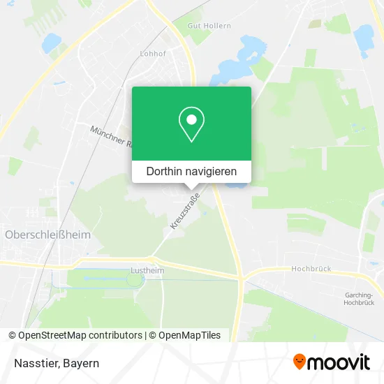 Nasstier Karte