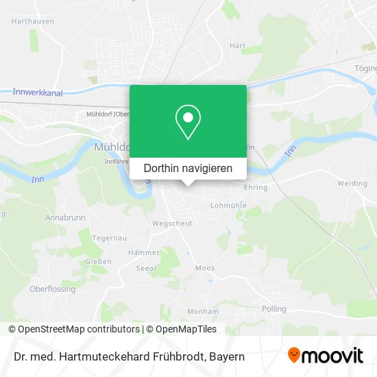 Dr. med. Hartmuteckehard Frühbrodt Karte