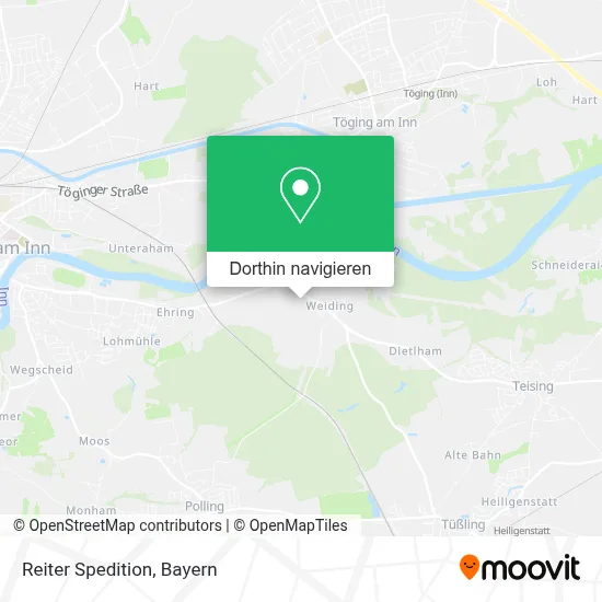 Reiter Spedition Karte