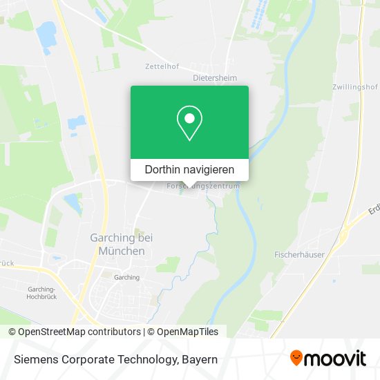 Siemens Corporate Technology Karte