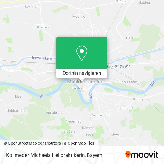 Kollmeder Michaela Heilpraktikerin Karte