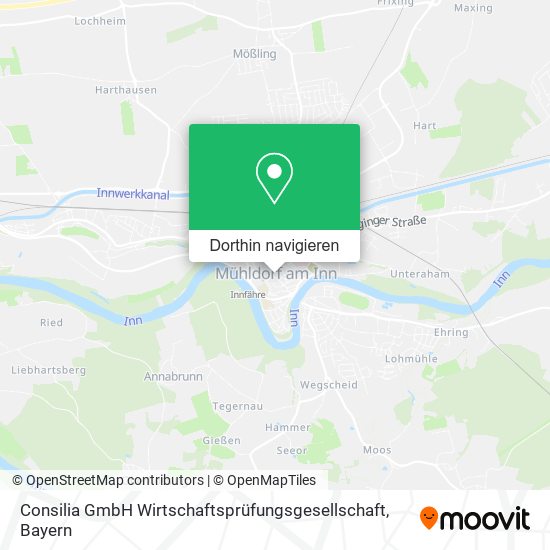 Consilia GmbH Wirtschaftsprüfungsgesellschaft Karte