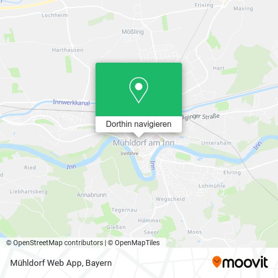 Mühldorf Web App Karte