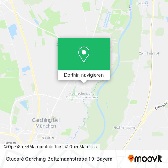 Stucafé Garching-Boltzmannstrabe 19 Karte