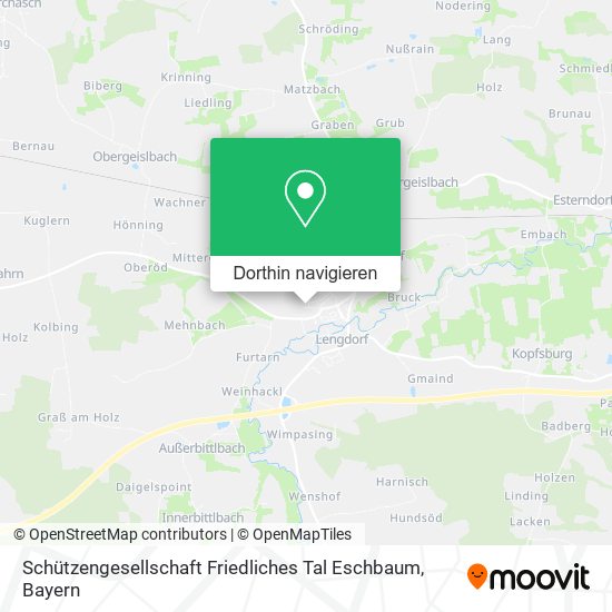 Schützengesellschaft Friedliches Tal Eschbaum Karte