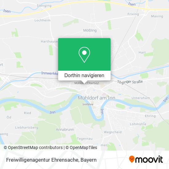 Freiwilligenagentur Ehrensache Karte