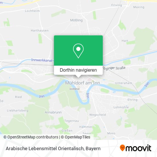Arabische Lebensmittel Orientalisch Karte