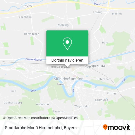 Stadtkirche Mariä Himmelfahrt Karte