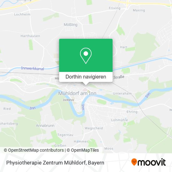 Physiotherapie Zentrum Mühldorf Karte