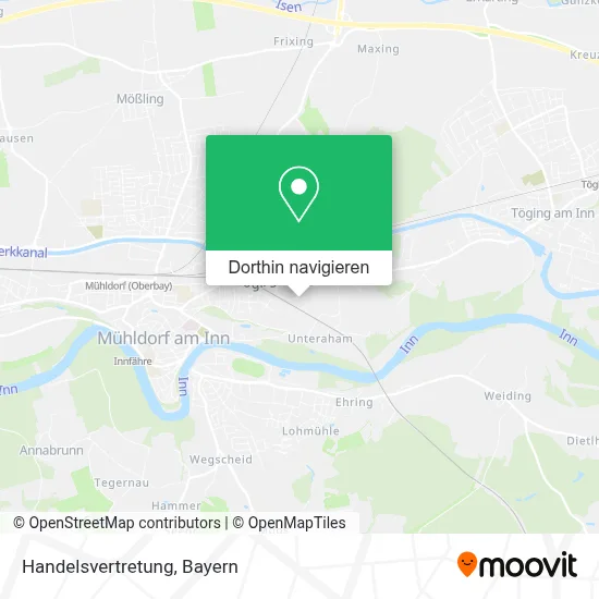 Handelsvertretung Karte