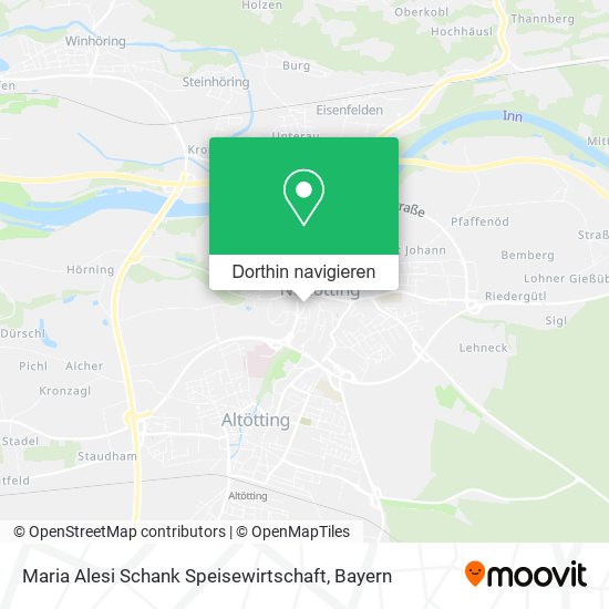 Maria Alesi Schank Speisewirtschaft Karte