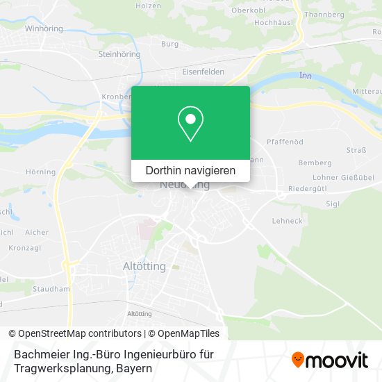 Bachmeier Ing.-Büro Ingenieurbüro für Tragwerksplanung Karte
