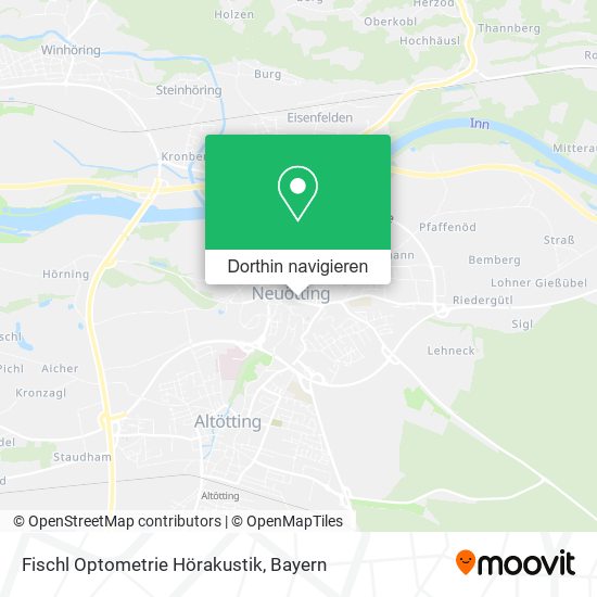Fischl Optometrie Hörakustik Karte