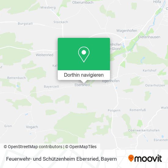 Feuerwehr- und Schützenheim Ebersried Karte