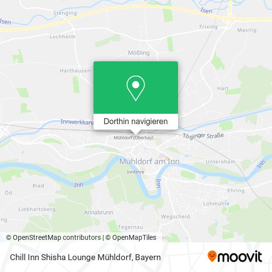 Chill Inn Shisha Lounge Mühldorf Karte