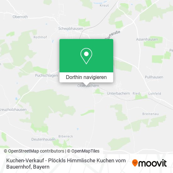 Kuchen-Verkauf - Plöckls Himmlische Kuchen vom Bauernhof Karte